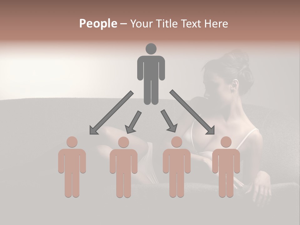 Female Inner Beautiful PowerPoint Template