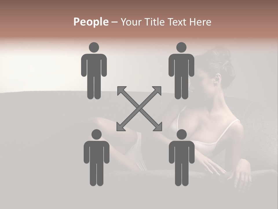 Female Inner Beautiful PowerPoint Template