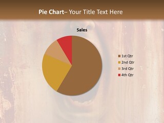 Rust Screaming Male PowerPoint Template