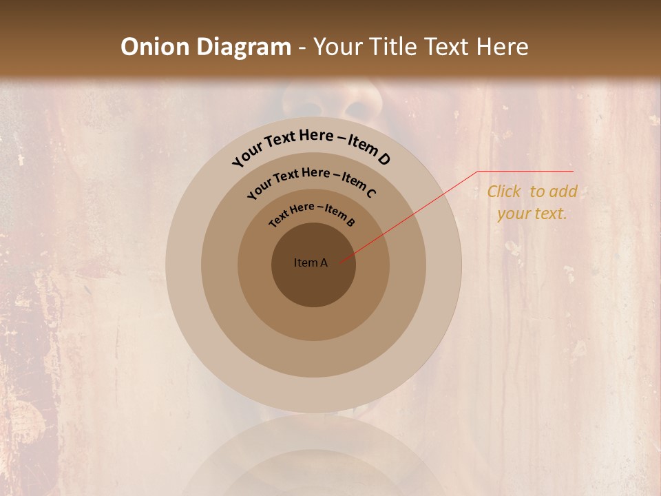 Rust Screaming Male PowerPoint Template