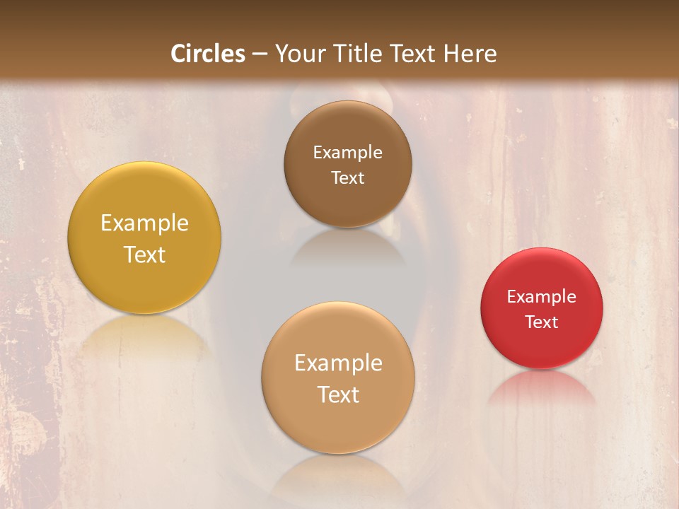 Rust Screaming Male PowerPoint Template