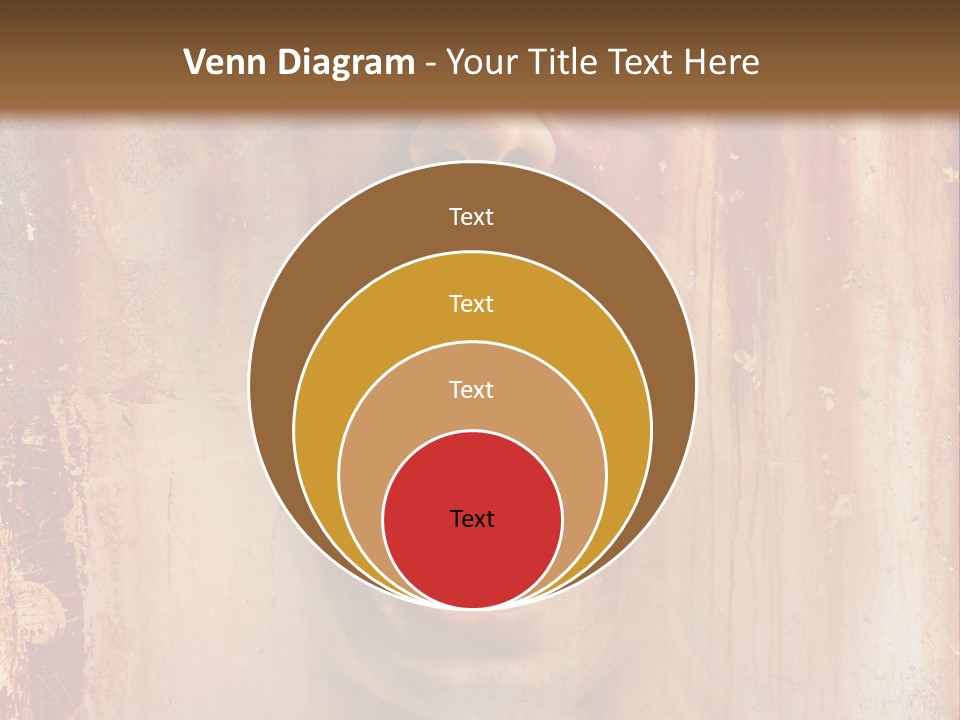 Rust Screaming Male PowerPoint Template