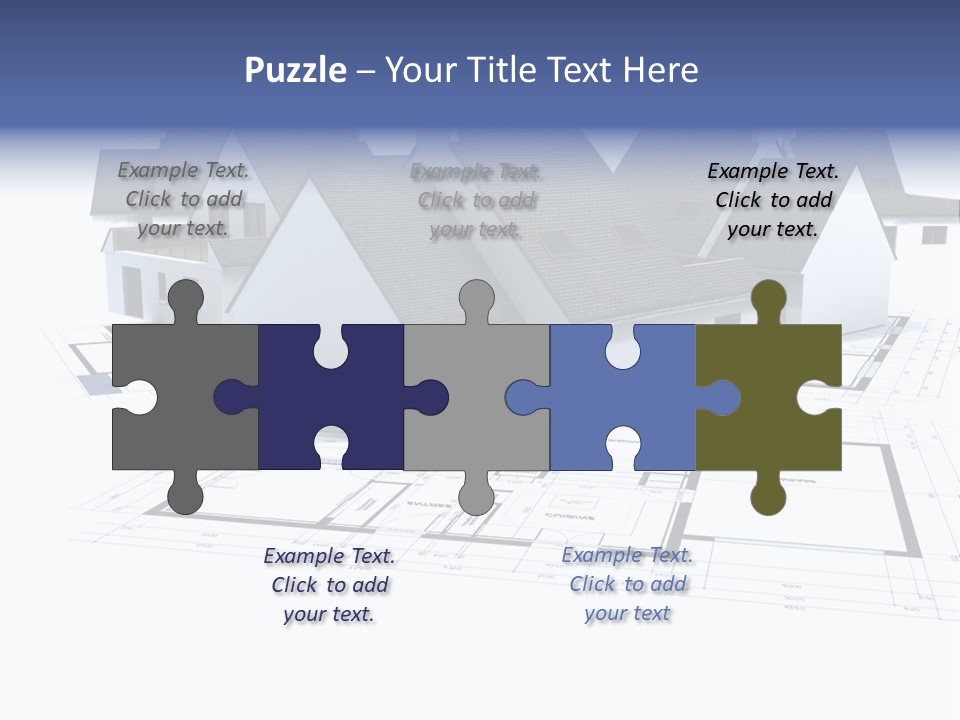 Roller Architect Building PowerPoint Template