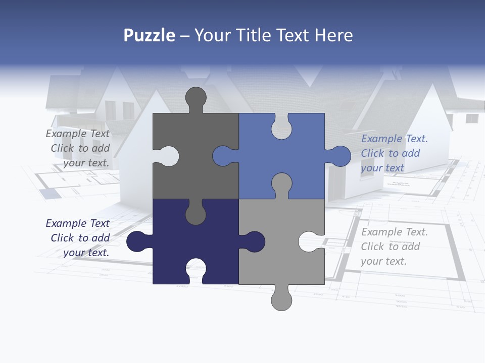 Roller Architect Building PowerPoint Template