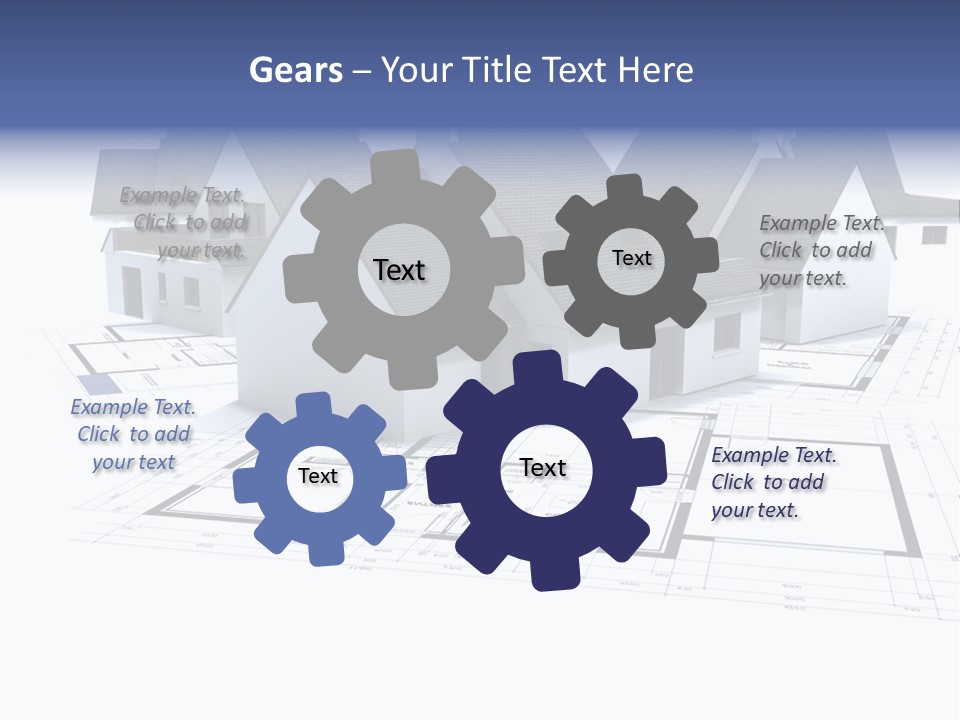 Roller Architect Building PowerPoint Template