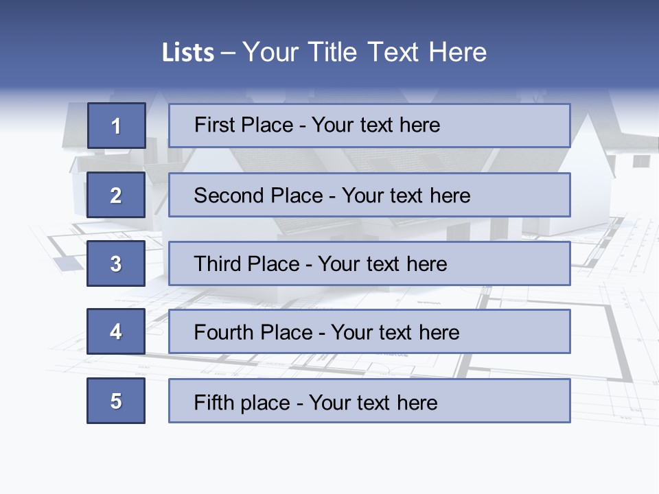 Roller Architect Building PowerPoint Template