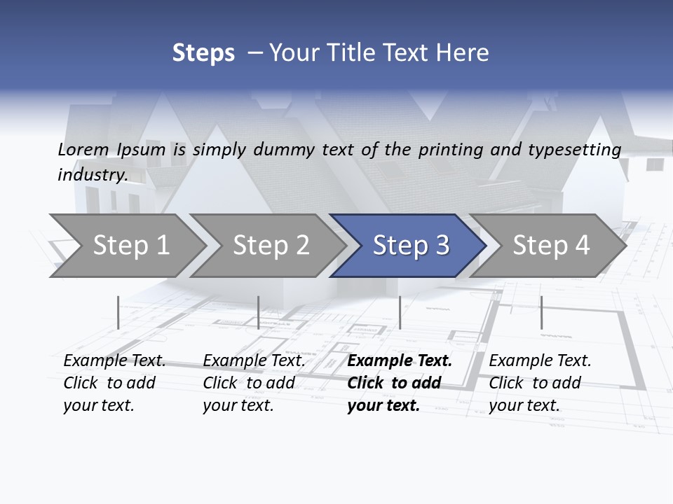 Roller Architect Building PowerPoint Template