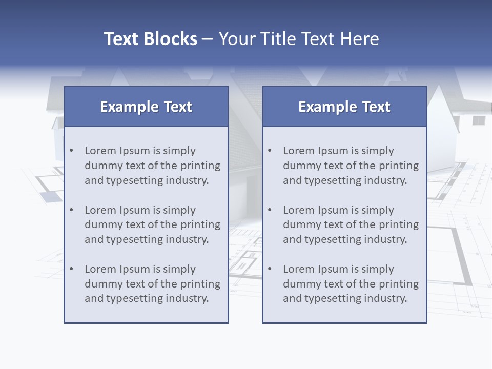 Roller Architect Building PowerPoint Template