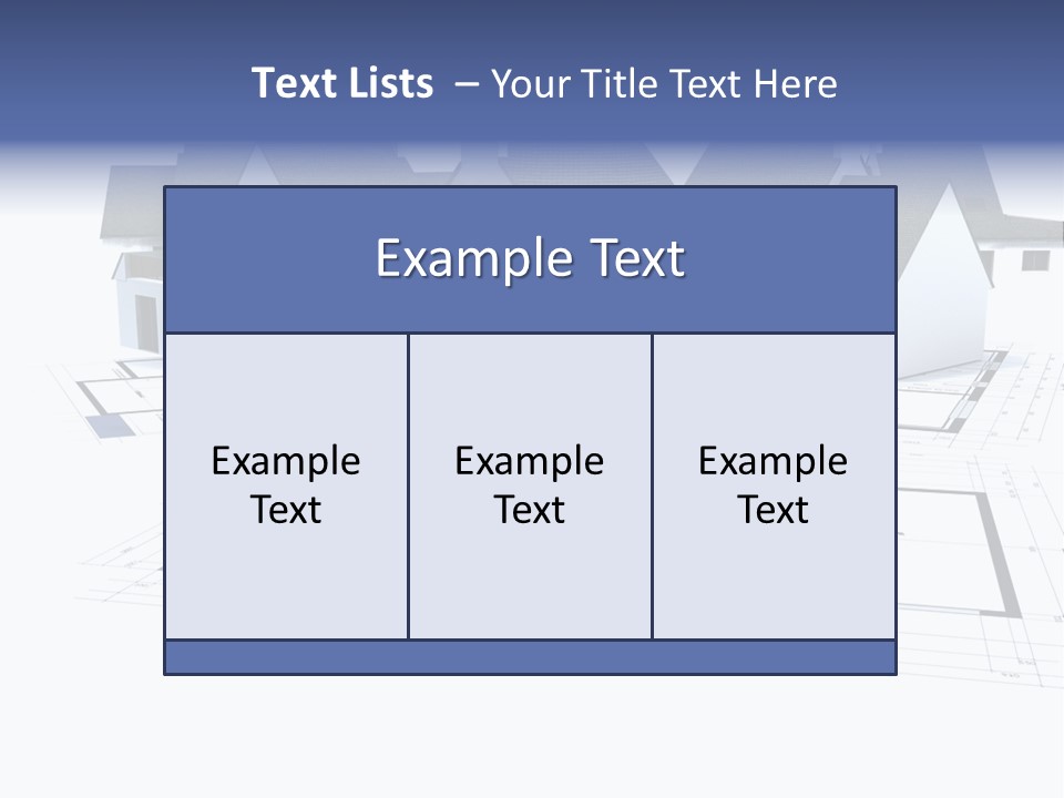 Roller Architect Building PowerPoint Template