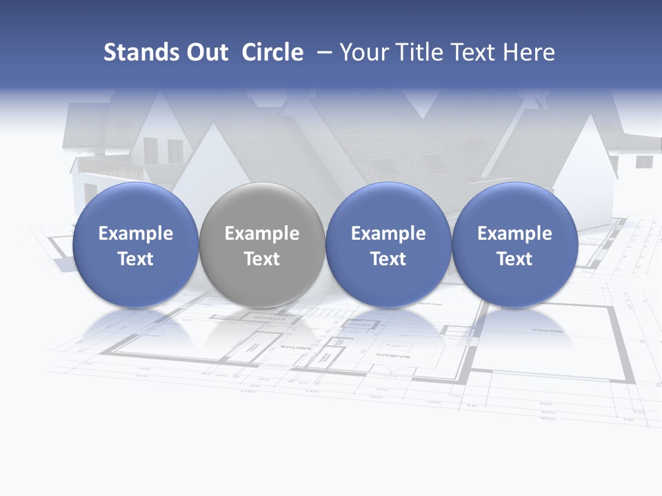 Roller Architect Building PowerPoint Template