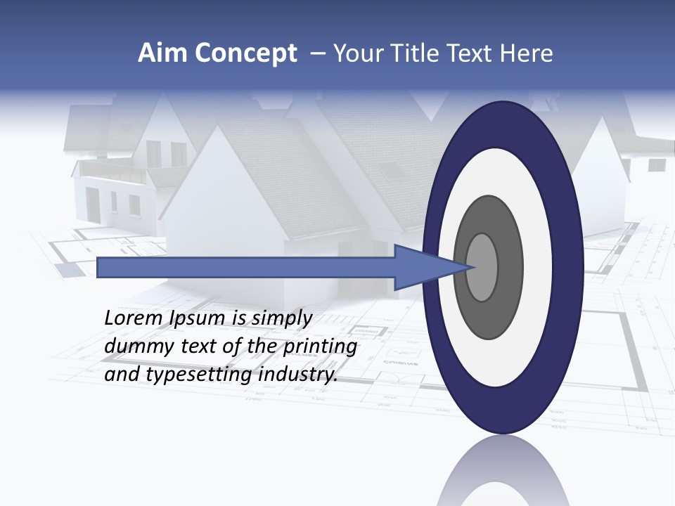 Roller Architect Building PowerPoint Template