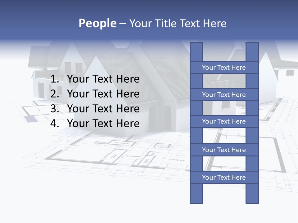 Roller Architect Building PowerPoint Template