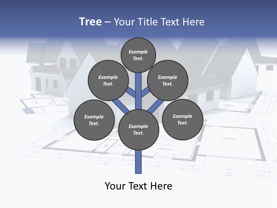 Roller Architect Building PowerPoint Template