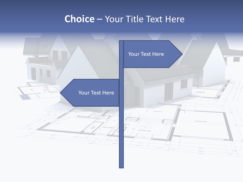 Roller Architect Building PowerPoint Template