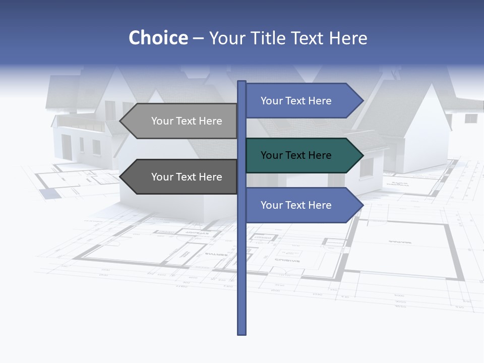 Roller Architect Building PowerPoint Template