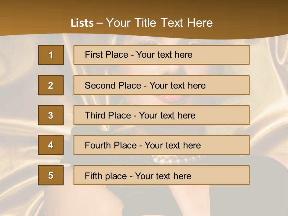 People Vintage Luxury PowerPoint Template