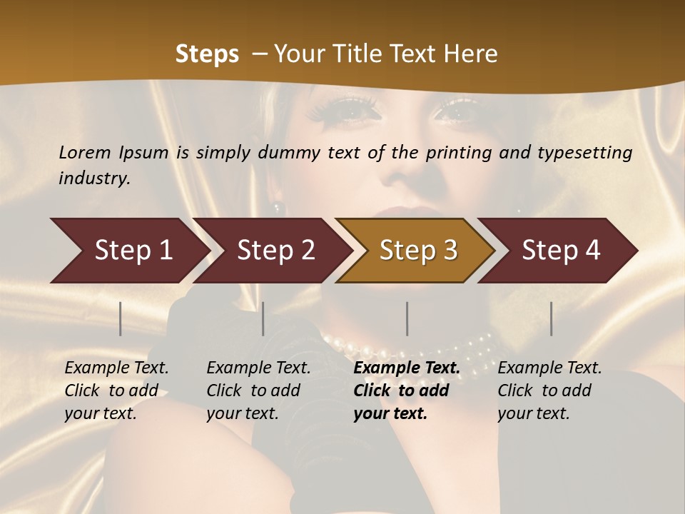 People Vintage Luxury PowerPoint Template