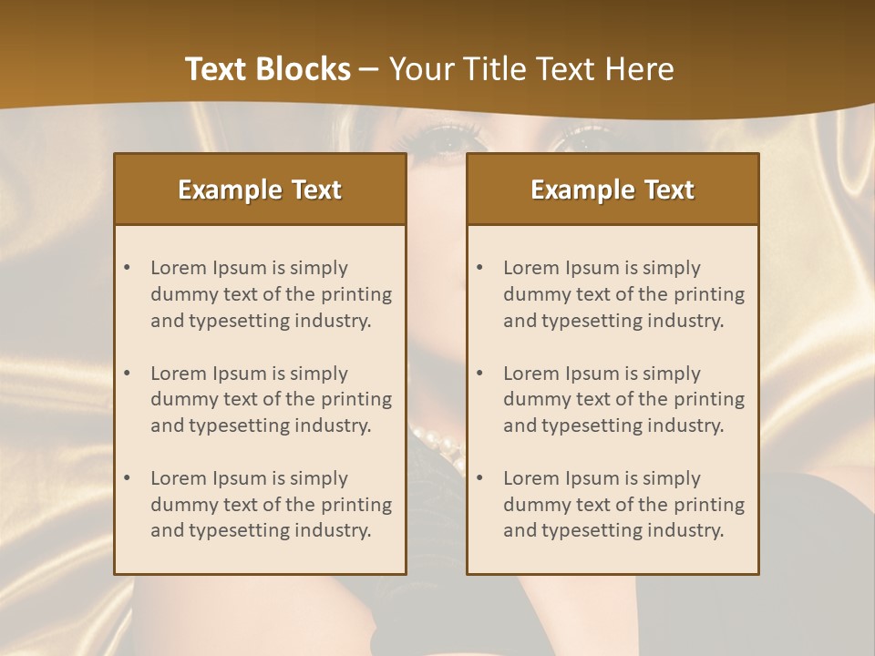 People Vintage Luxury PowerPoint Template