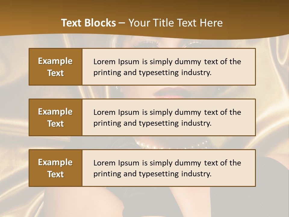 People Vintage Luxury PowerPoint Template