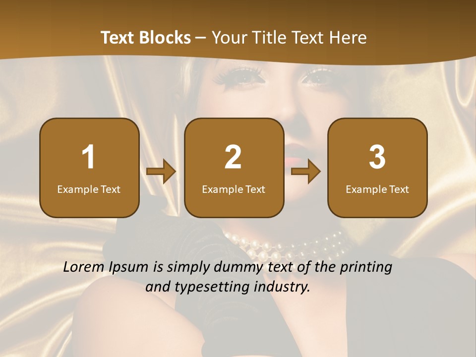 People Vintage Luxury PowerPoint Template