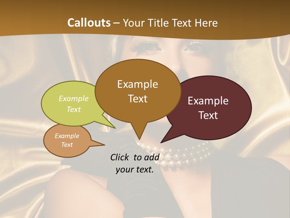 People Vintage Luxury PowerPoint Template