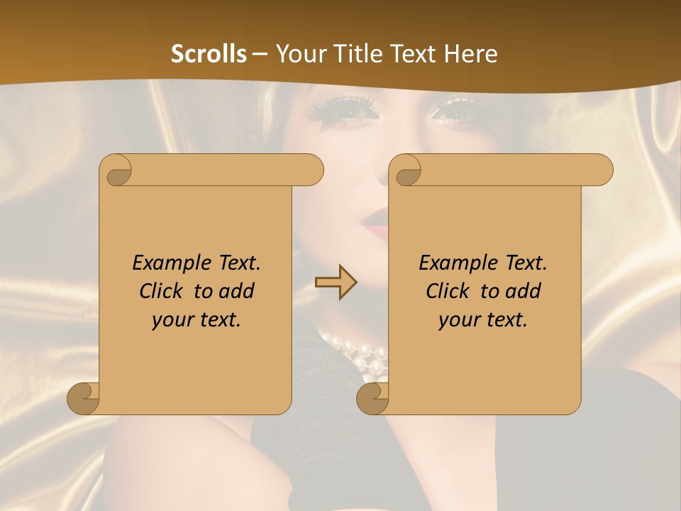 People Vintage Luxury PowerPoint Template