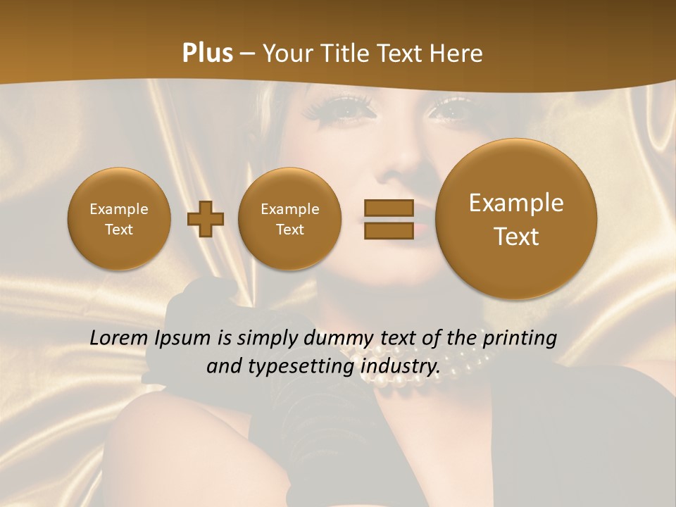 People Vintage Luxury PowerPoint Template