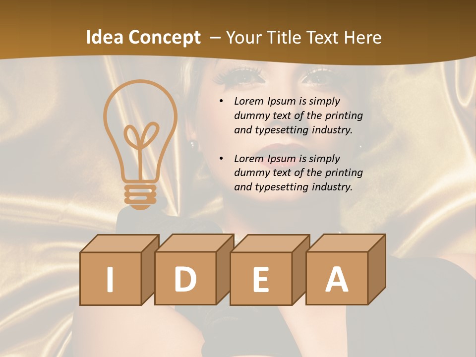 People Vintage Luxury PowerPoint Template