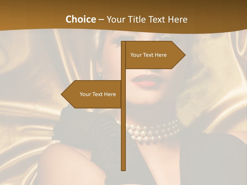People Vintage Luxury PowerPoint Template