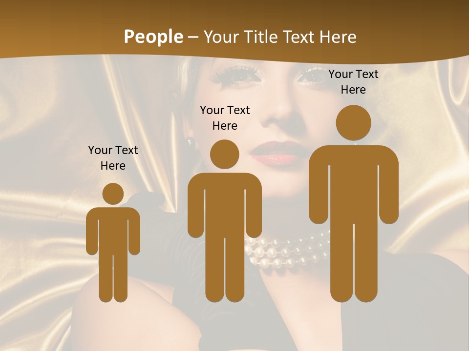 People Vintage Luxury PowerPoint Template