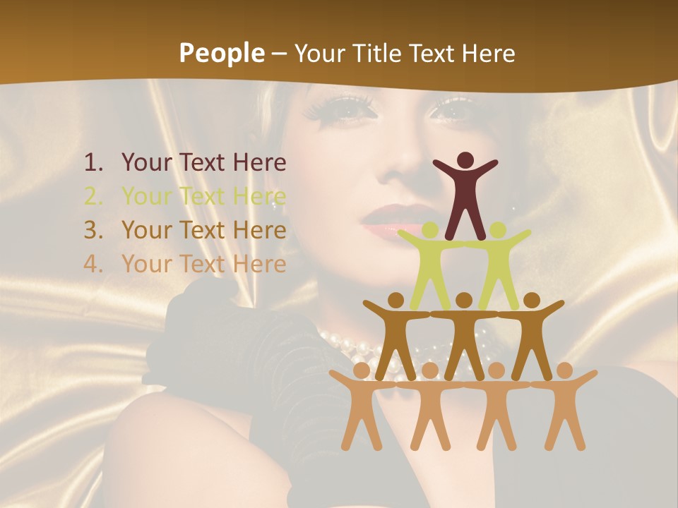 People Vintage Luxury PowerPoint Template