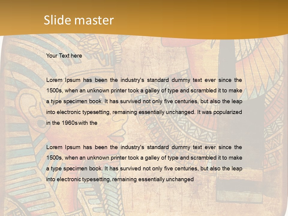 Element Material Aged PowerPoint Template