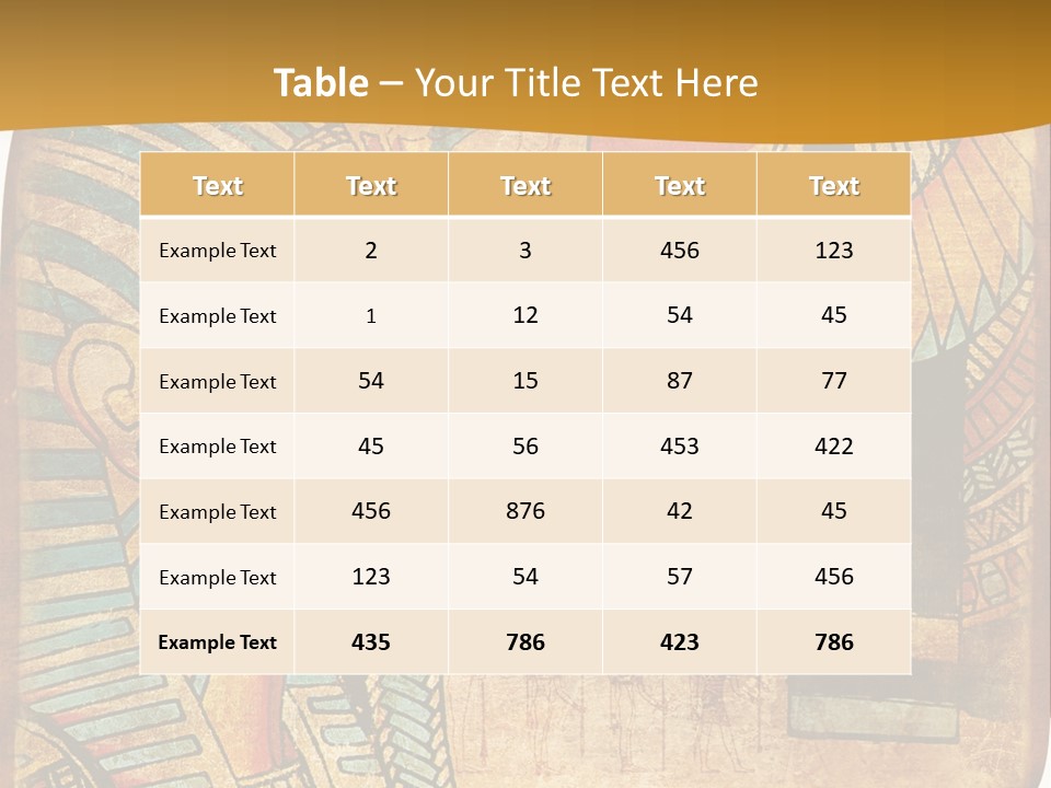 Element Material Aged PowerPoint Template