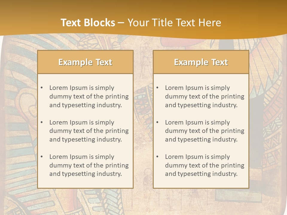 Element Material Aged PowerPoint Template