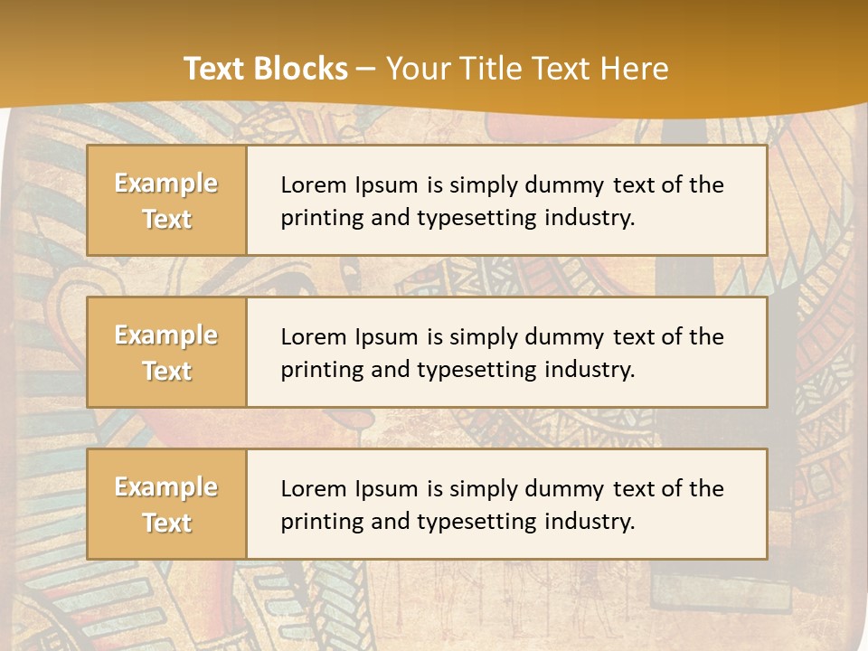 Element Material Aged PowerPoint Template