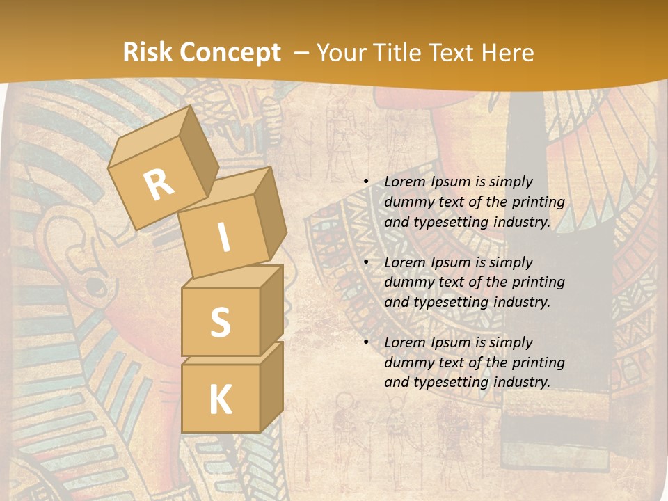 Element Material Aged PowerPoint Template