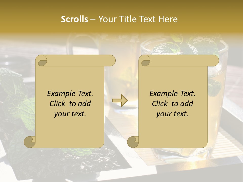 Dry Leaf Indian PowerPoint Template