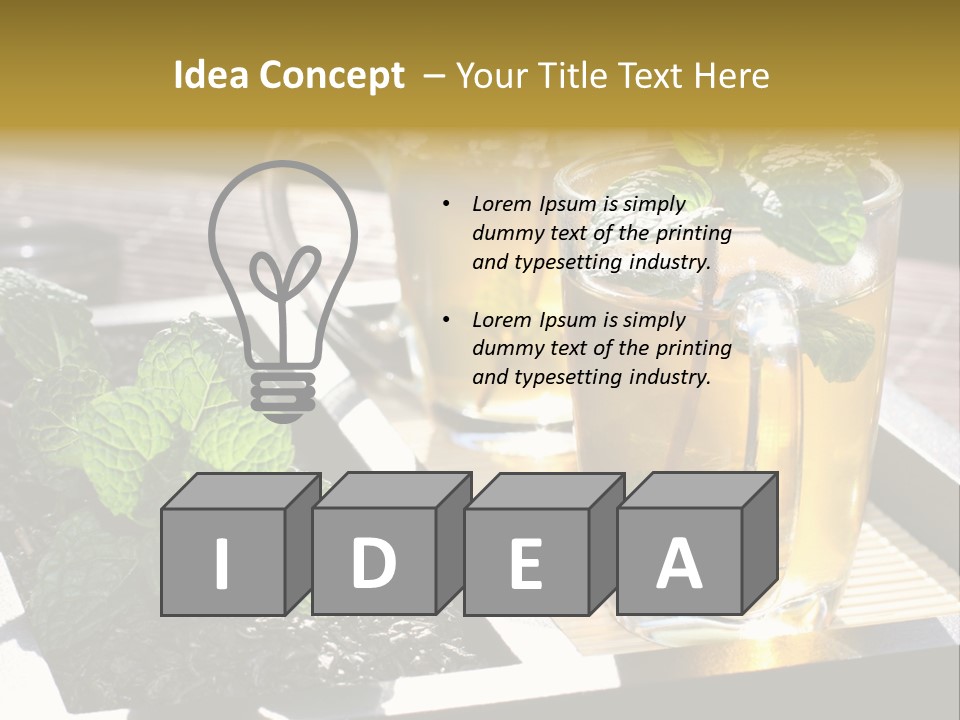 Dry Leaf Indian PowerPoint Template