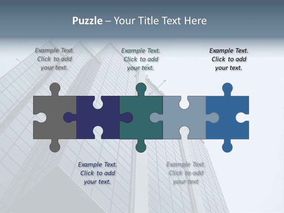 Tall Rappel Growth PowerPoint Template