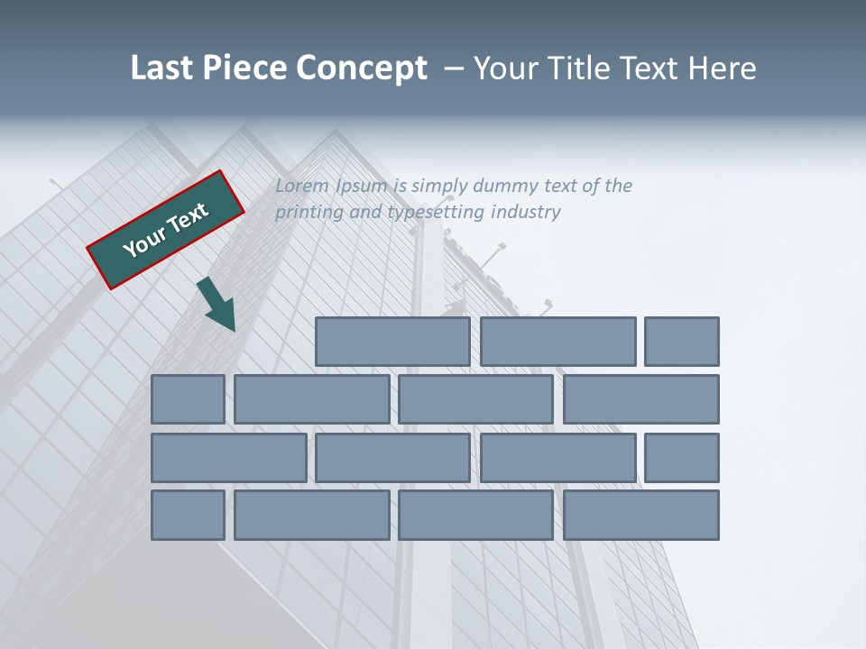 Tall Rappel Growth PowerPoint Template