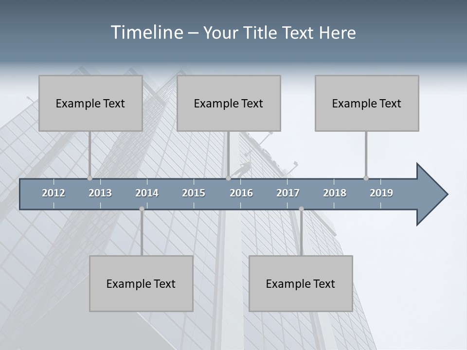 Tall Rappel Growth PowerPoint Template