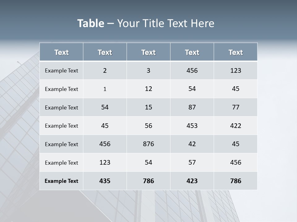 Tall Rappel Growth PowerPoint Template