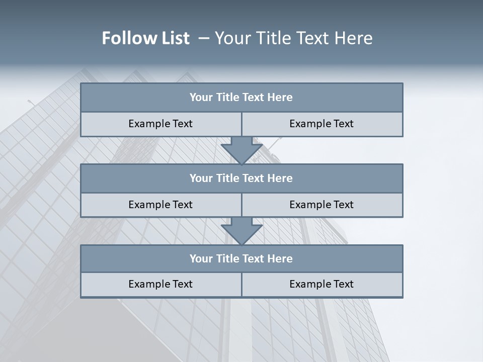 Tall Rappel Growth PowerPoint Template