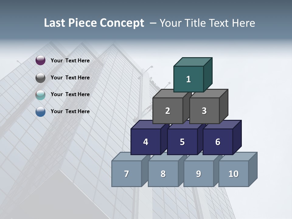 Tall Rappel Growth PowerPoint Template