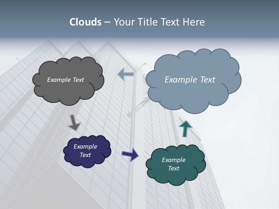Tall Rappel Growth PowerPoint Template