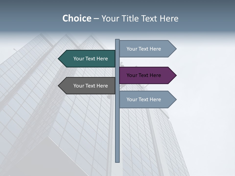 Tall Rappel Growth PowerPoint Template