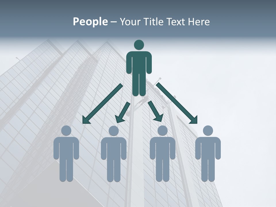 Tall Rappel Growth PowerPoint Template