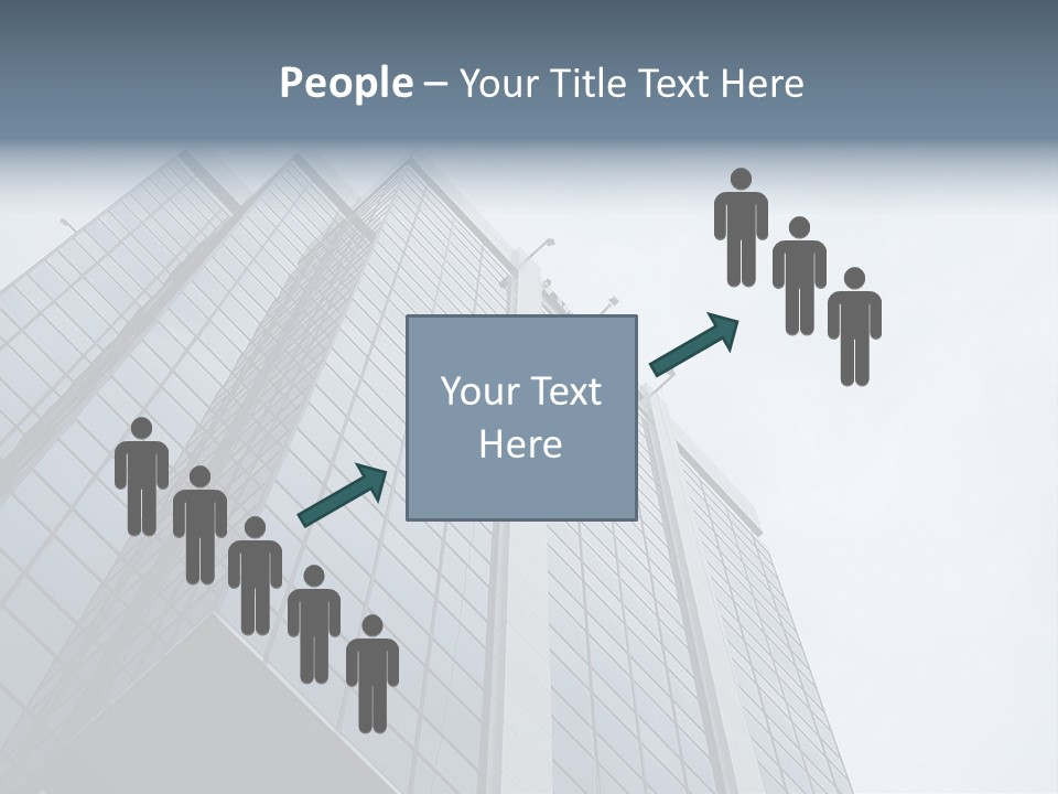 Tall Rappel Growth PowerPoint Template