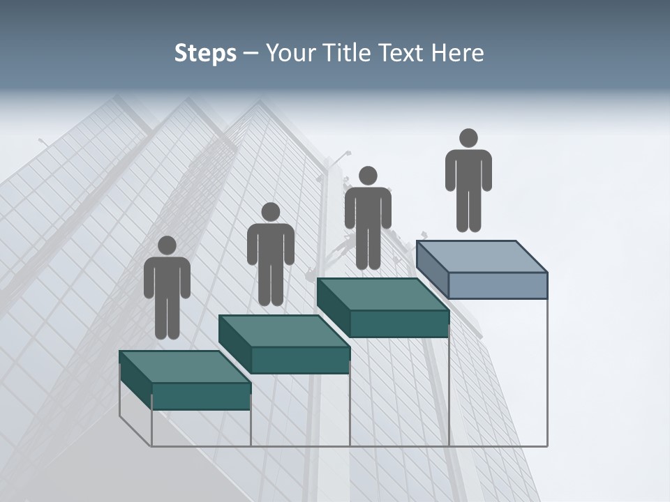 Tall Rappel Growth PowerPoint Template