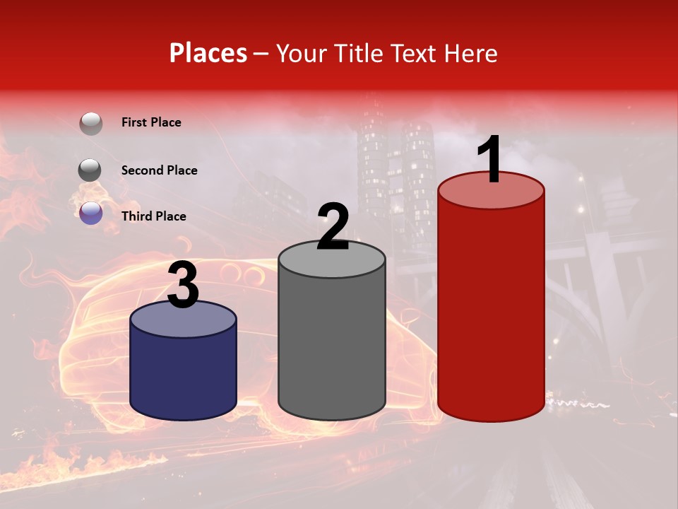 Creativity Sky Street PowerPoint Template